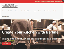 Tablet Screenshot of berlins.com